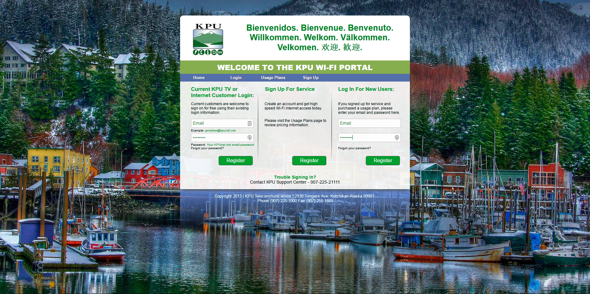 KPU Telecommunications Portal